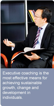 Executive coaching is the most effective means for achieving sustainable growth, change and development in individuals.